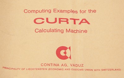 Lot 454 - A Curta Mark II Calculator