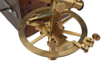 Lot 473 - A Surveyor's Circle or Simple Theodolite