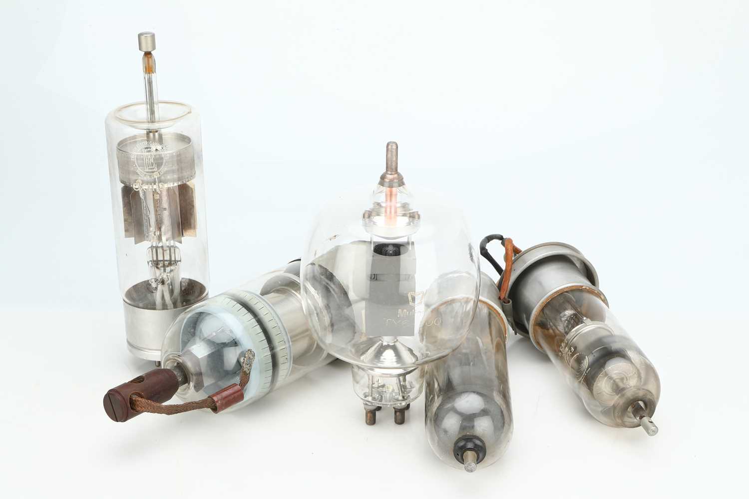 Lot 885 - Collection of Large Valves Electron Tubes