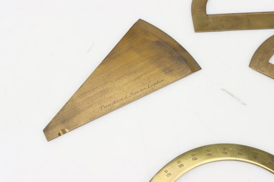 Lot 244 - Drawing/Drafting Instruments, Protractors