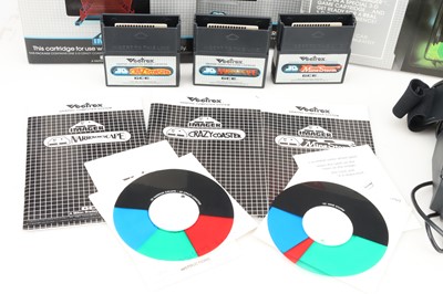 Lot 97 - Vetrex Vintage Console 3D Imager & Games