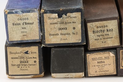 Lot 100 - A Selection of Pianola