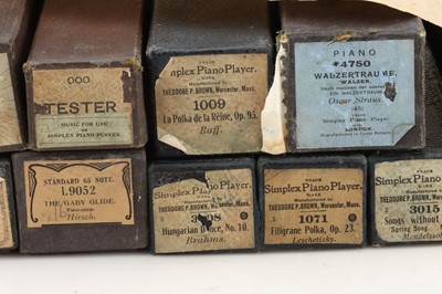 Lot 100 - A Selection of Pianola