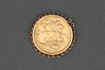 Lot 53 - 1913 Perth Mint Full Sovereign Gold Coin