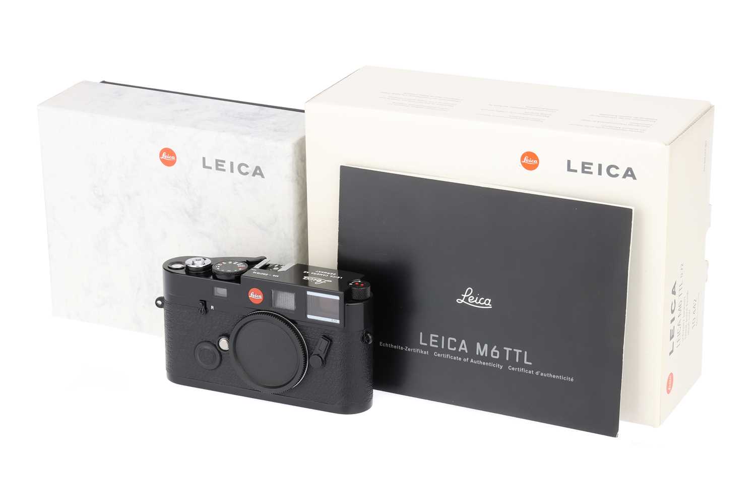 Lot 39 - Leica M6 M6 TTL .72 ’Millenium’ Rangefinder Body