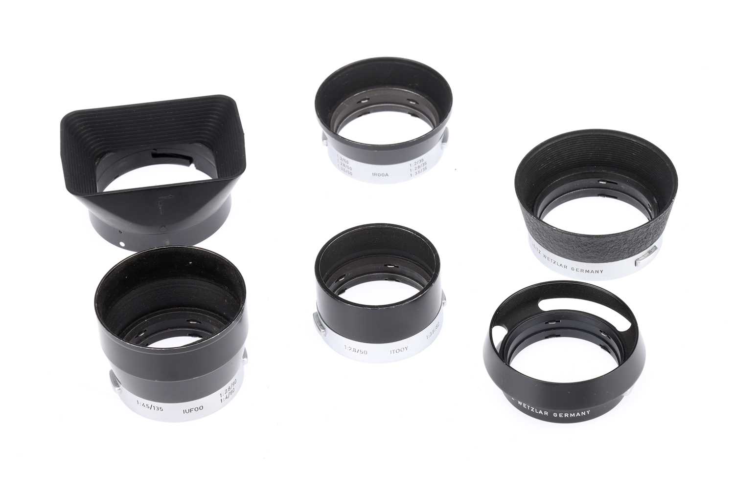 Lot 93 - A Selection of Leica Lens Hoods