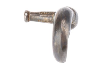 Lot 160 - A Pair of Silver Ear Tubes