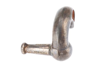 Lot 160 - A Pair of Silver Ear Tubes