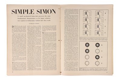 Lot 342 - Edmond C. Berkeley, Early Mechanical Computer