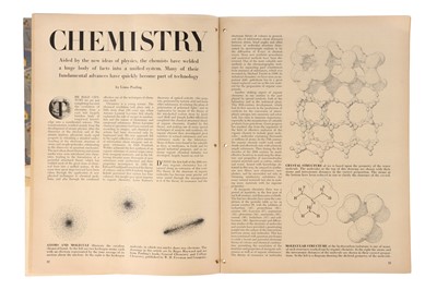 Lot 341 - Collection of Papers In Journals By Nobel Prize Winners