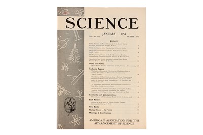Lot 341 - Collection of Papers In Journals By Nobel Prize Winners