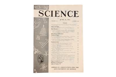 Lot 341 - Collection of Papers In Journals By Nobel Prize Winners