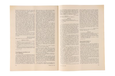 Lot 341 - Collection of Papers In Journals By Nobel Prize Winners