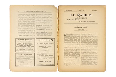 Lot 341 - Collection of Papers In Journals By Nobel Prize Winners
