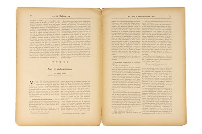 Lot 341 - Collection of Papers In Journals By Nobel Prize Winners