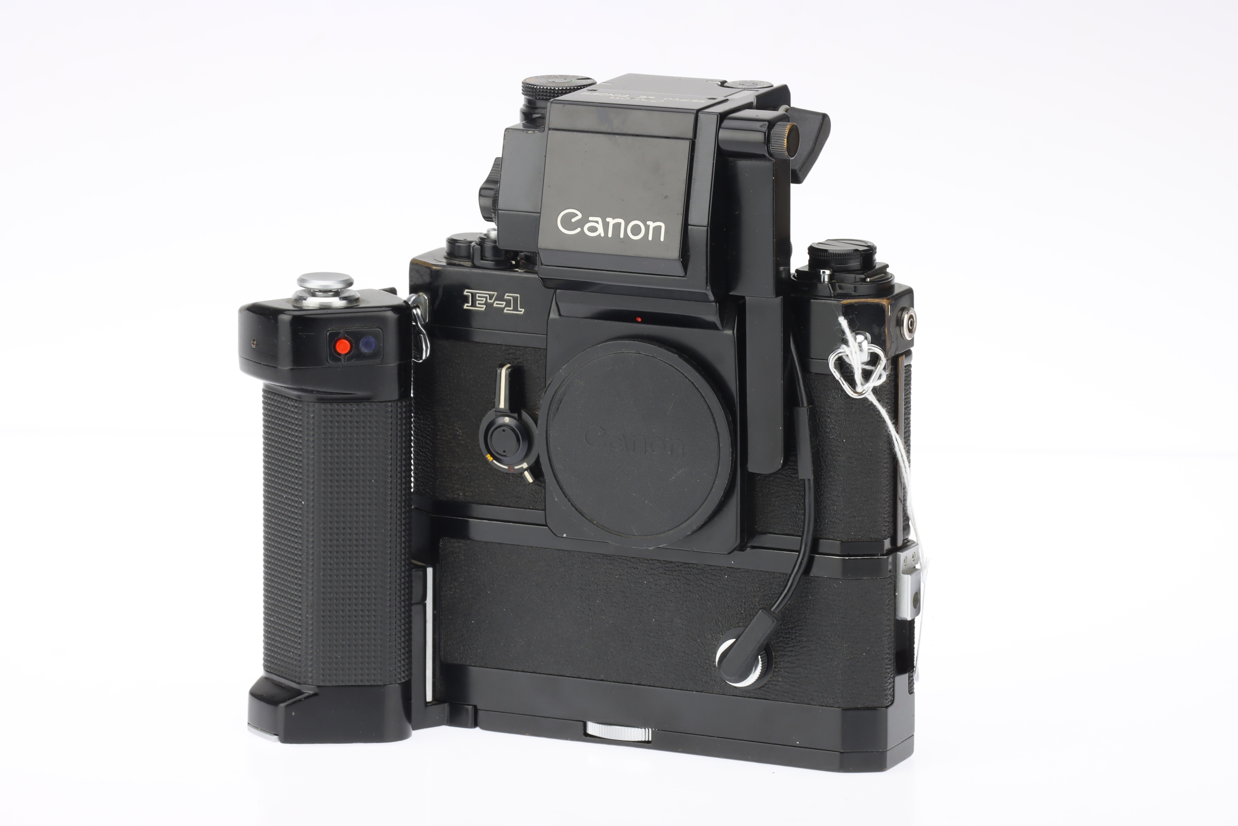 Lot 190 - A Canon F-1 SLR Body with Servo EE Finder
