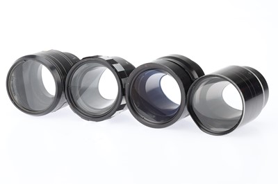 Lot 650 - Four Anamorphic Projector Lenses