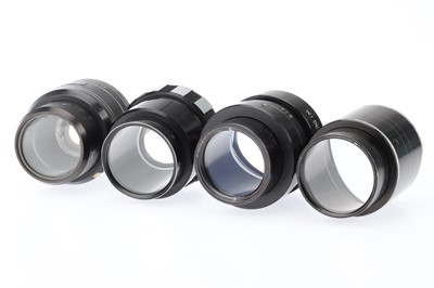 Lot 650 - Four Anamorphic Projector Lenses