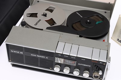 Lot 379 - A Uher 4000 Report IC Reel to Reel Audio Recorder