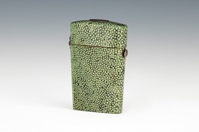 Lot 74 - A Fine Shagreen Cased Set of Fleams