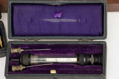 Lot 79 - A Large Collection of Various 19th Century Medical Syringes