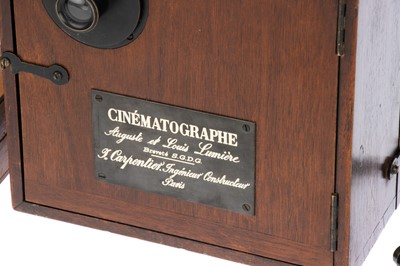 Lot 310 - A Jules Carpentier Cinematographe Lumiere Camera