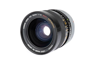 Lot 120 - A Canon FD S.S.C. Aspherical f/1.4 24mm Lens
