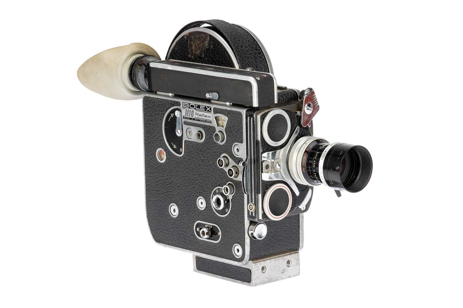 A CASED PAILLARD BOLEX H16 REFLEX 16MM CAMERA, serial no 234861, rubber eye cup has deteriorated, mo A CASED PAILLARD BOLEX H16 REFLEX 16MM CAMERA, serial no 234861, rubber eye cup has deteriorated, mo