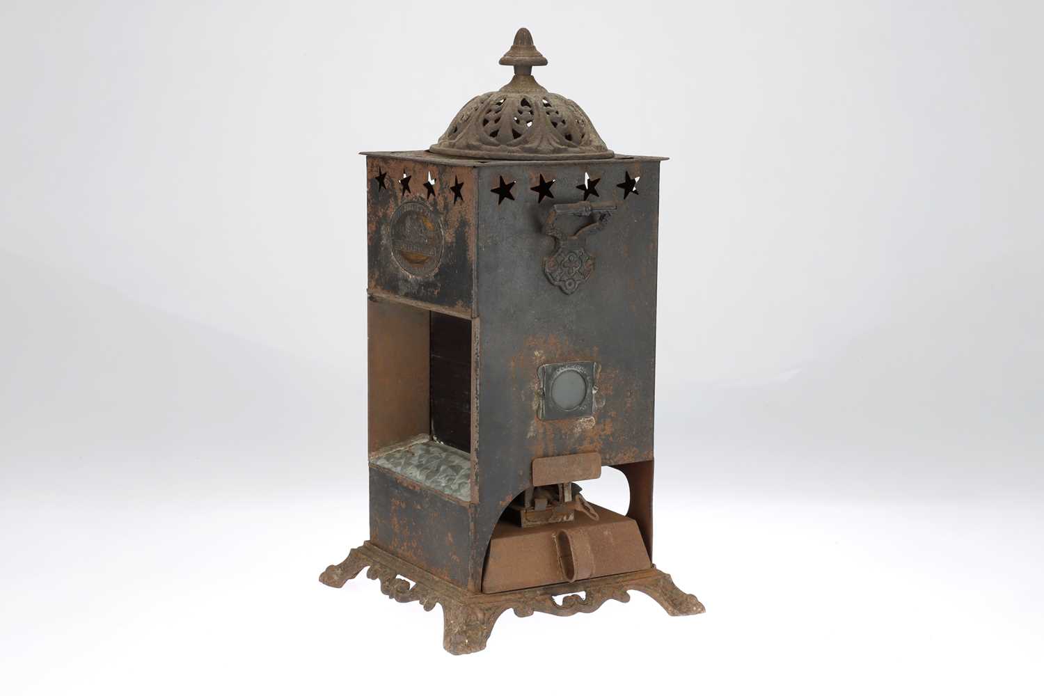Lot 435 - A Rippingille`s Patent Stove by the Albion Lamp Company