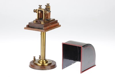 Lot 714 - Telegraph Sounder With Hood