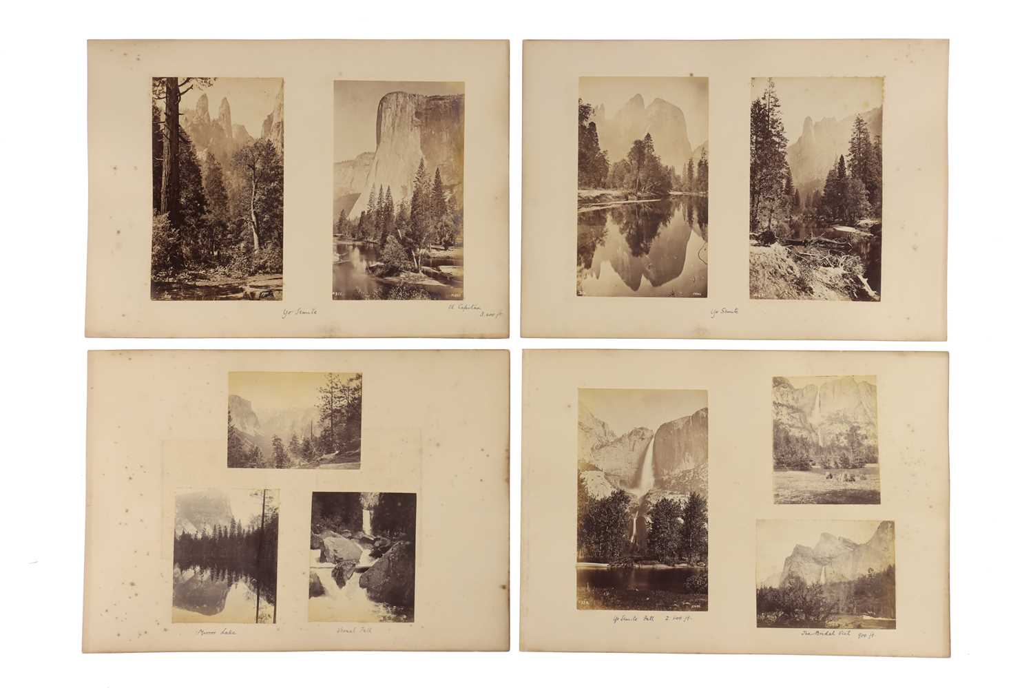 Lot 20 - Yosemite and Canada,  Frank Bennett Fiske and  Wm.Notman & Son