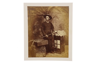 Lot 36 - China. Chinese Street Seller