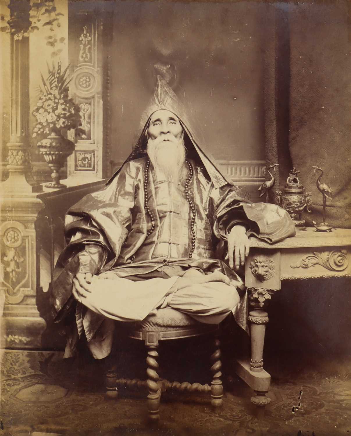 Lot 46 - Indochina. Priest c1880
