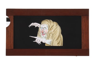 Lot 230 - Magic Lantern Slide with Moving Eyes