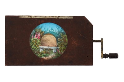 Lot 452 - Magic Lantern Mechanical Beehive Slide