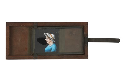 Lot 257 - Magic Lantern Slide of a Woman with Growing Chin & Nose