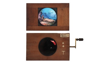 Lot 445 - Magic Lantern Dissolve Set of an Alpine Climber
