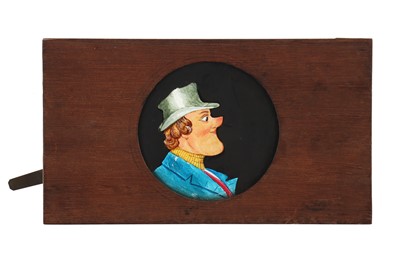 Lot 444 - Magic Lantern Slide of Man with Growing Chin