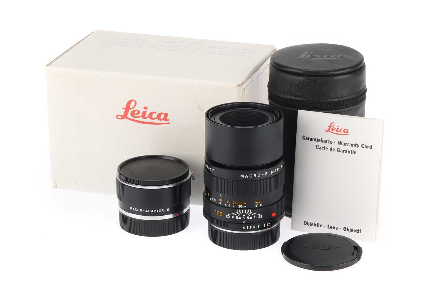 Lot 13 - A Leitz Macro-Elmar-R f/4 100mm Lens