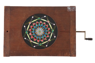 Lot 280 - A Very Large Polytechnic Chromatrope Magic Lantern Slide