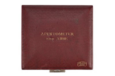 Lot 145 - A Zeiss Abbe's Apertometer