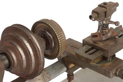 Lot 315 - A Watchmakers Lathe, With Provenance