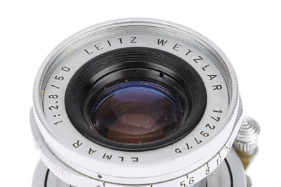 Lot 5 - A Leitz Wetzlar Elmar f/2.8 50mm Collapsible Lens