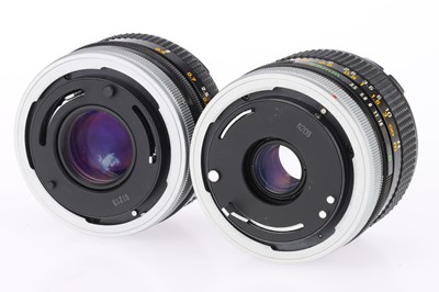 Lot 419 - A Pair of Canon FD Camera Lenses