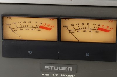 Lot 868 - A Studer A80-RC Master Tape Recroder Reel to Reel Player / Editor