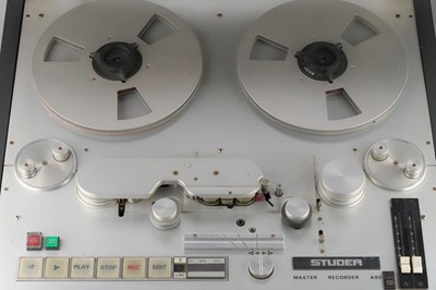 Lot 868 - A Studer A80-RC Master Tape Recroder Reel to Reel Player / Editor