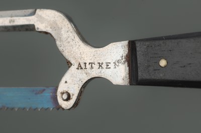 Lot 41 - A Group of Surgical Finger Saws/Bistoury