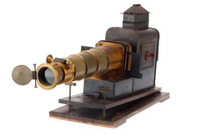Lot 954 - Collection of 3 Tinplate Magic Lanterns