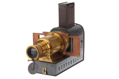 Lot 954 - Collection of 3 Tinplate Magic Lanterns