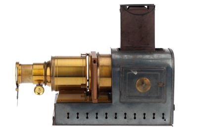 Lot 954 - Collection of 3 Tinplate Magic Lanterns